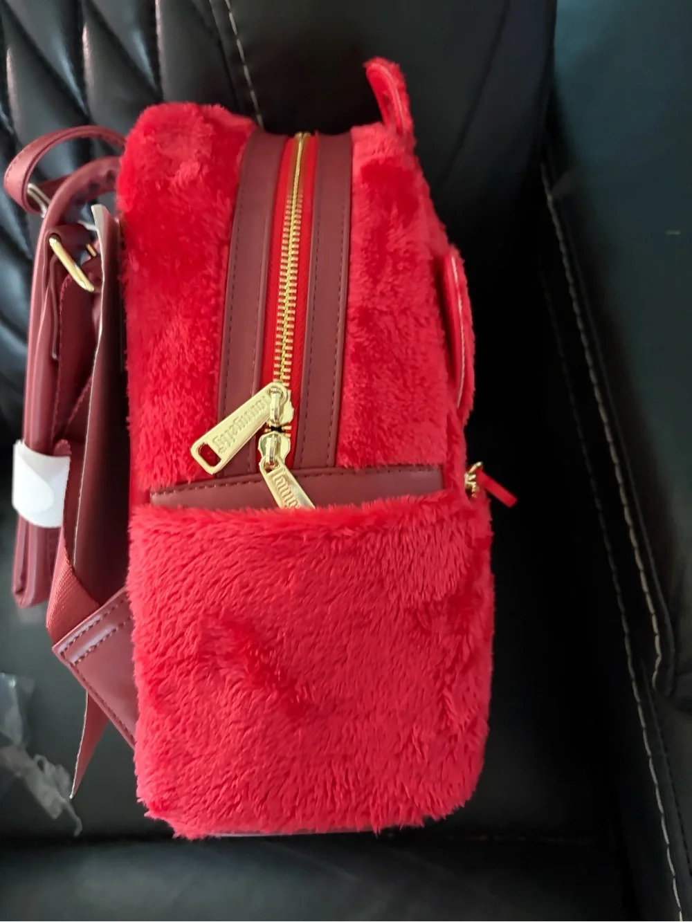 Teletubbies Po Plush Cosplay Light Up Mini Backpack Red NWT